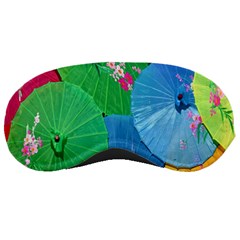 Chinese Umbrellas Screens Colorful Sleeping Masks by Nexatart