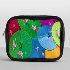 Chinese Umbrellas Screens Colorful Mini Toiletries Bags by Nexatart