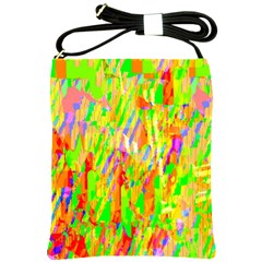 Cheerful Phantasmagoric Pattern Shoulder Sling Bags by Nexatart