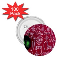 Christmas Decorations Retro 1 75  Buttons (100 Pack)  by Nexatart