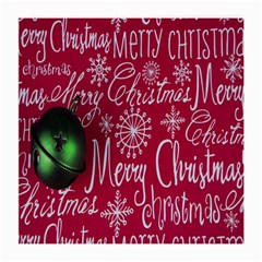 Christmas Decorations Retro Medium Glasses Cloth (2-side) by Nexatart