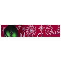 Christmas Decorations Retro Flano Scarf (small) by Nexatart