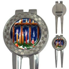 Christmas Lighting Candles 3-in-1 Golf Divots by Nexatart