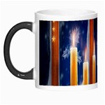 Christmas Lighting Candles Morph Mugs Left