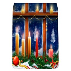 Christmas Lighting Candles Flap Covers (l)  by Nexatart