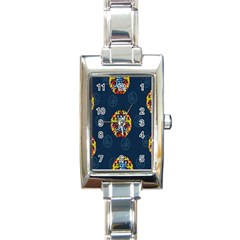 China Wind Dragon Rectangle Italian Charm Watch by Nexatart