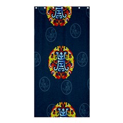 China Wind Dragon Shower Curtain 36  X 72  (stall)  by Nexatart