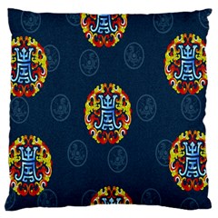 China Wind Dragon Standard Flano Cushion Case (two Sides) by Nexatart