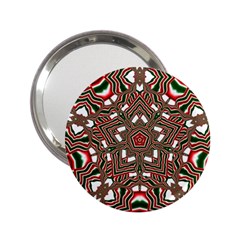 Christmas Kaleidoscope 2.25  Handbag Mirrors