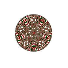 Christmas Kaleidoscope Hat Clip Ball Marker (4 pack)