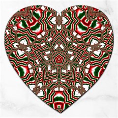 Christmas Kaleidoscope Jigsaw Puzzle (Heart)