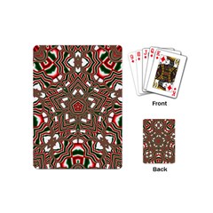 Christmas Kaleidoscope Playing Cards (Mini) 