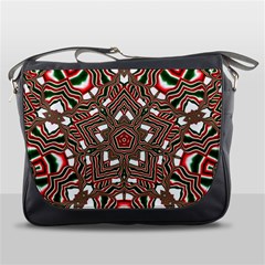 Christmas Kaleidoscope Messenger Bags