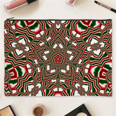 Christmas Kaleidoscope Cosmetic Bag (XXXL) 