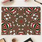 Christmas Kaleidoscope Cosmetic Bag (XXXL)  Back