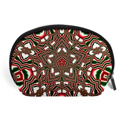 Christmas Kaleidoscope Accessory Pouches (Large) 