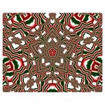 Christmas Kaleidoscope Double Sided Flano Blanket (Medium)  60 x50  Blanket Back