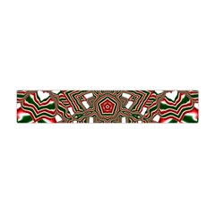 Christmas Kaleidoscope Flano Scarf (Mini)