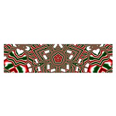 Christmas Kaleidoscope Satin Scarf (Oblong)