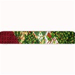 Christmas Quilt Background Small Bar Mats 24 x4  Bar Mat