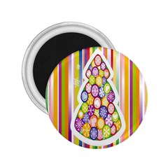 Christmas Tree Colorful 2 25  Magnets