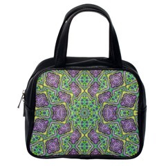 Modern Ornate Geometric Pattern Classic Handbags (one Side) by dflcprints