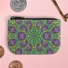 Modern Ornate Geometric Pattern Mini Coin Purses by dflcprints