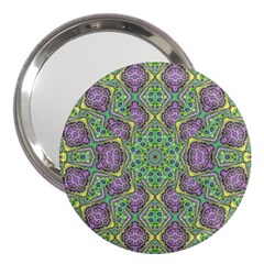 Modern Ornate Geometric Pattern 3  Handbag Mirrors by dflcprints