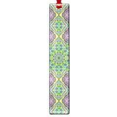 Modern Ornate Geometric Pattern Large Book Marks by dflcprints