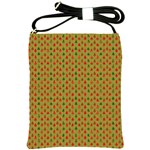 Christmas Trees Pattern Shoulder Sling Bags Front