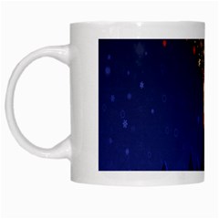 Christmas Volcano White Mugs by Nexatart