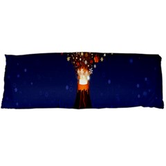 Christmas Volcano Body Pillow Case Dakimakura (two Sides) by Nexatart