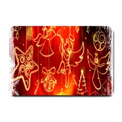 Christmas Widescreen Decoration Small Doormat  by Nexatart