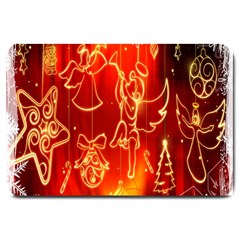 Christmas Widescreen Decoration Large Doormat  by Nexatart