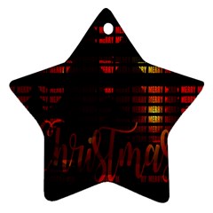 Christmas Advent Gloss Sparkle Ornament (star) by Nexatart