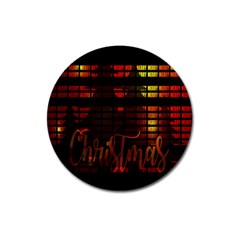 Christmas Advent Gloss Sparkle Magnet 3  (round) by Nexatart