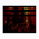 Christmas Advent Gloss Sparkle Small Glasses Cloth Front