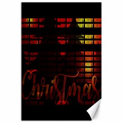 Christmas Advent Gloss Sparkle Canvas 20  X 30   by Nexatart