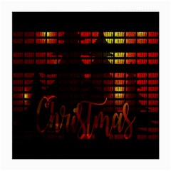 Christmas Advent Gloss Sparkle Medium Glasses Cloth by Nexatart