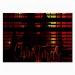 Christmas Advent Gloss Sparkle Large Glasses Cloth by Nexatart