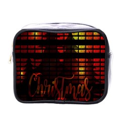 Christmas Advent Gloss Sparkle Mini Toiletries Bags by Nexatart