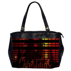 Christmas Advent Gloss Sparkle Office Handbags (2 Sides)  by Nexatart