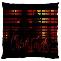 Christmas Advent Gloss Sparkle Standard Flano Cushion Case (one Side) by Nexatart