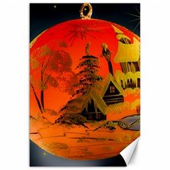 Christmas Bauble Canvas 20  X 30   by Nexatart