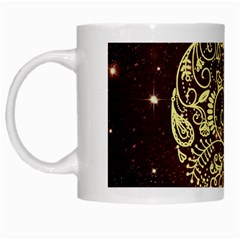 Christmas Bauble White Mugs by Nexatart