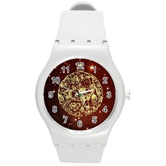 Christmas Bauble Round Plastic Sport Watch (m) by Nexatart