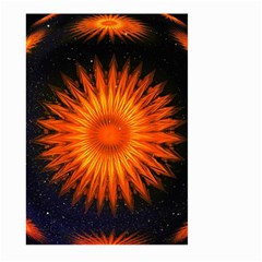 Christmas Card Ball Large Garden Flag (two Sides) by Nexatart