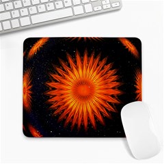 Christmas Card Ball Large Mousepads by Nexatart