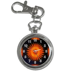 Christmas Card Ball Key Chain Watches by Nexatart