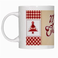 Christmas Xmas Patterns Pattern White Mugs